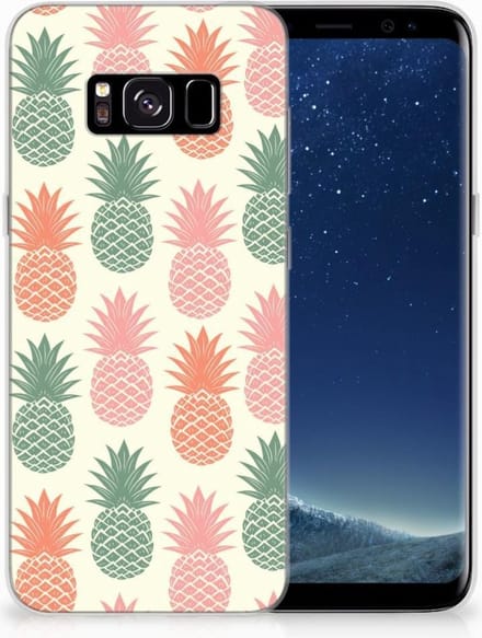 Samsung Galaxy S8 Siliconen Case Ananas