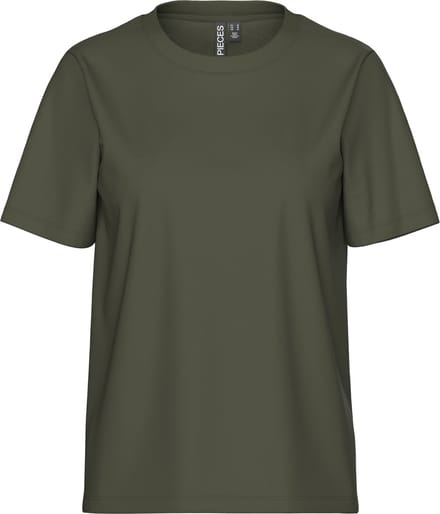 PIECES - PCRIA SS SOLID TEE JRS NOOS BC - Dames - T-shirts