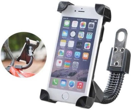 Telefoonhouder Motorfiets - Voor op de Brommer - Scooter Telefoonhouder