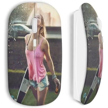Souris Sexy Girl Skate Sans Fil