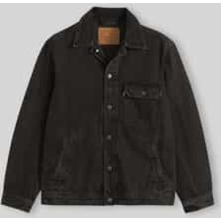 regular fit jeansjack van puur katoen