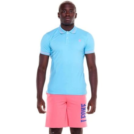 Polo Shirt Korte Mouw Leone 1947 Man Bold Colour