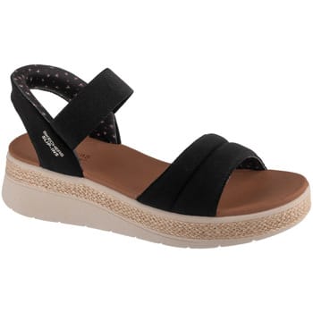 Skechers Slip-Ins: Bobs Sun Ray Sandalen Plat - zwart - Maat 36