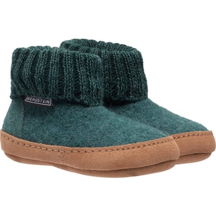 Bergstein Cozy Lux - maat 27 - Sloffen Unisex Junior - Seagreen