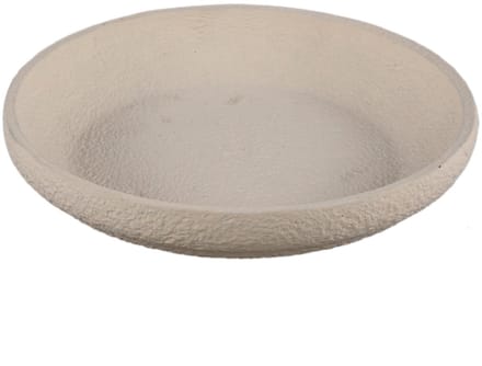 PTMD - Schaal Hillie - Beige - 35x35x6cm