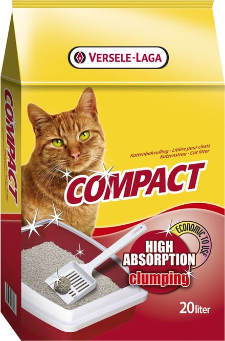 Versele-Laga Compact Klontvormend Bentonite - Kattenbakvulling - 20 l