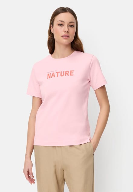 camel active T-Shirt van puur katoen - Maat - Rozewomenswear-XXS