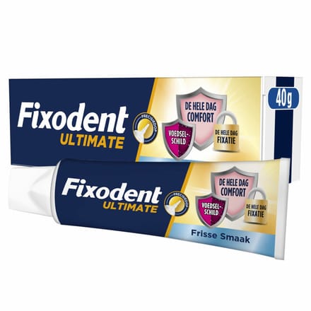 Fixodent Kleefpasta Ultimate Fresh 40 gr (vervanger van Fixodent Professional)