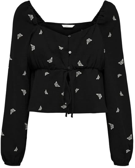 ONLY - ONLNOVA LIFE L/S CARDI TOP AOP PTM - Meisjes - Blouses