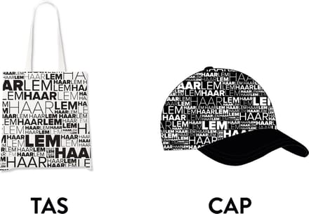 Haarlem pet & tote bag - Voordeelpakket - Souvenirs Nederland