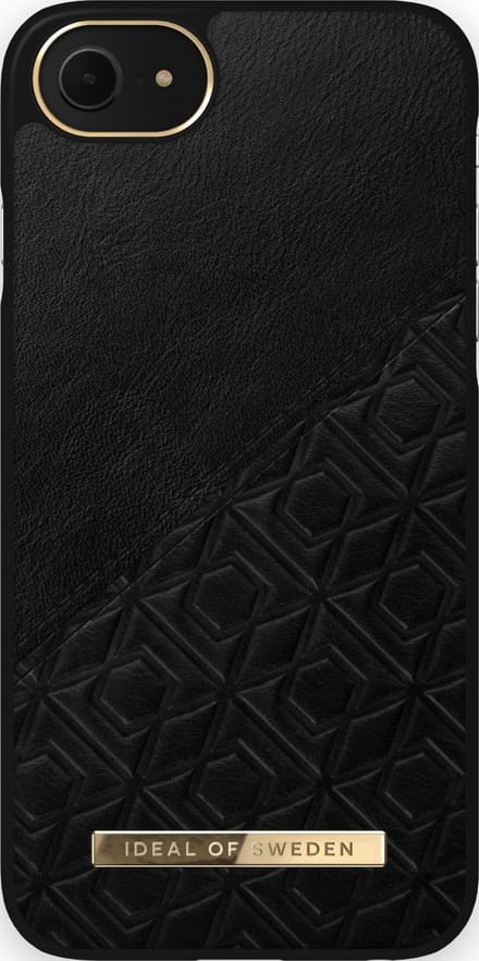 Ideal of Sweden Fashion Case Atelier iPhone 8/7/6/6s/SE Embossed Black