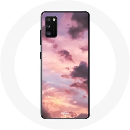 Samsung Galaxy A41 hoesje Zonsondergang achtergrond
