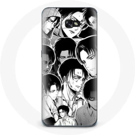 Coque pour Samsung Galaxy A3 2017 Attaque des Titans Manga Levi Ackerman