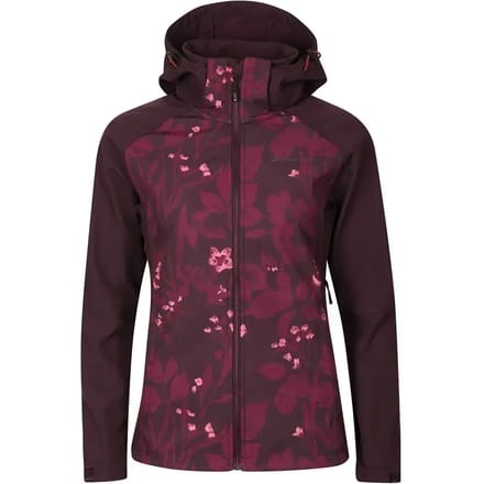 Alpine Pro Hoora Softshelljack Paars M Vrouw