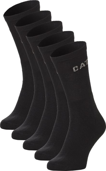 Caterpillar Heren Performance Sportsok Zwart 5-Pack - Maat 46-50