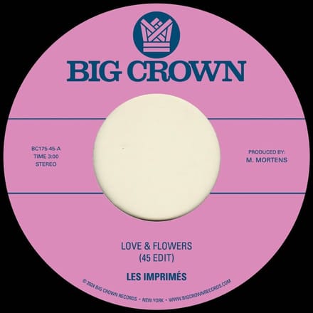 Les Imprimés - Love & Flowers (7" Single)