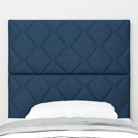 vidaXL Hoofdbord Blauw 100 cm Stof