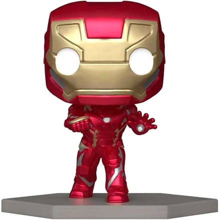 Funko Pop! Marvel: Captain America 3: Civil War - Iron Man US Exclusive Build-A-Scene