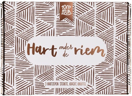 100%LEUK - Brievenbuspakket - Hart onder de riem