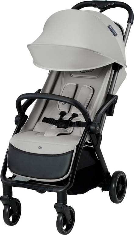 Kinderkraft APINO - Buggy - Lichtgewicht - Compact inklapbaar - Lekvrije wielen - Grijs