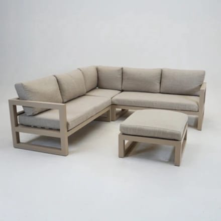 Vita Grosso hoekbank 4 delig beige
