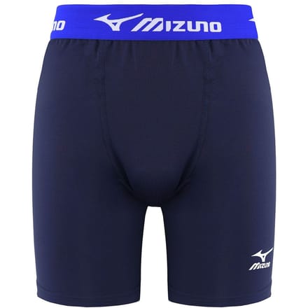 Mizuno Logo Heren Navy Baselayer Shorts