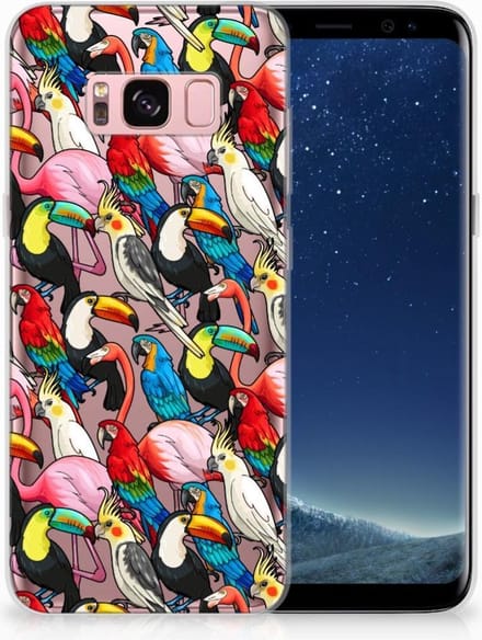 Samsung Galaxy S8 TPU Hoesje Birds