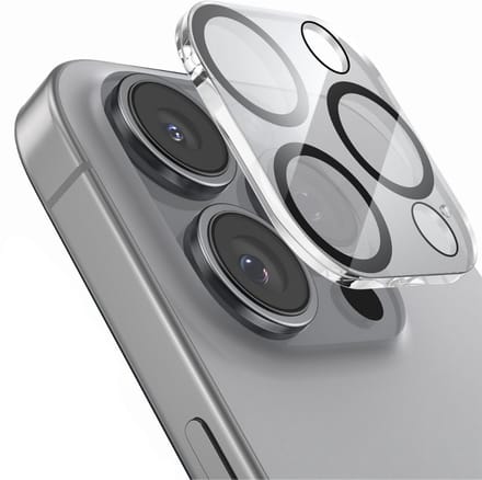 Viewr Camera Lens Protector iPhone 16 Pro / 16 Pro Max – 9H Gehard Glas Camerabeschermer