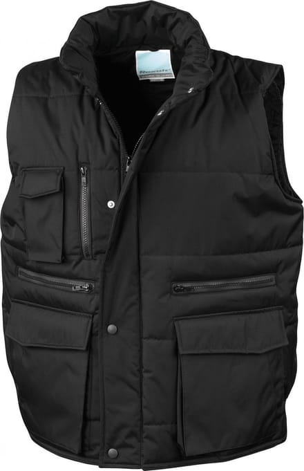 Result Lance Ripstop Bodywarmer RT127 - Black - S