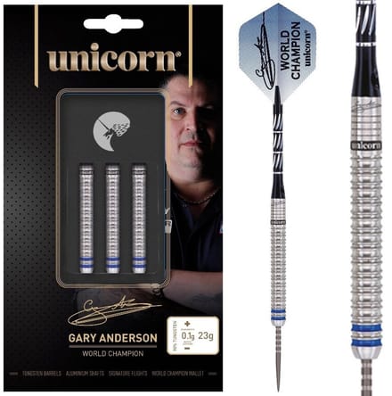 Unicorn Gary Anderson W.C. Phase 3 90% - Dartpijlen
