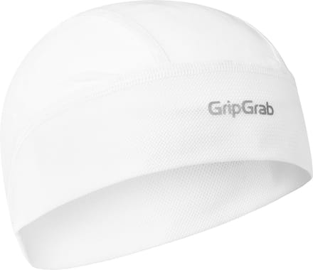 GripGrab - UPF 50+ Lightweight Zomer Fiets Helmmuts UV Bescherming Fietsmuts Skull Cap - Unisex - Wit