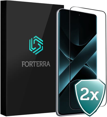 Screenprotector 2 Stuks - Geschikt voor Xiaomi Poco X7 - Full Cover - Beschermglas - Gehard Glas - Tempered Glass - Screen Protector