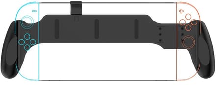 Grip Standaard Geschikt voor Nintendo Switch 2 - Houder voor Ergonomisch Gamen - Zwart