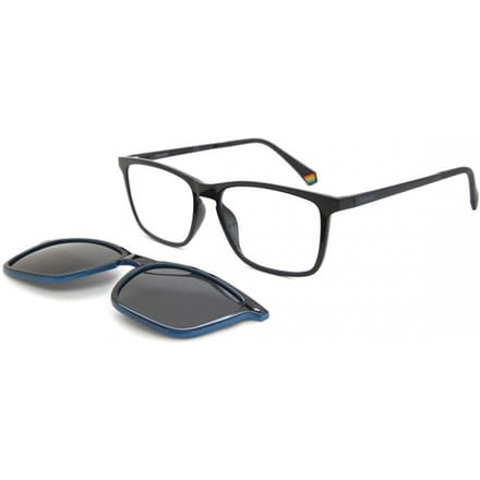 Polaroid Pld 6139 Cs Met Clip-on Gepolariseerd 807 M9 Heren Bril Black/55