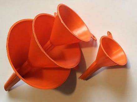 Trechterset 4-delig 12/9,5/7/5cm