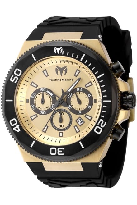 TechnoMarine Manta TM-224020 Herenhorloge - Quartz Uurwerk - 49 mm