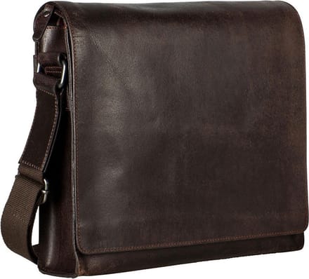 Leonhard Heyden Laptoptas / Werktas / Aktetas - 13 inch - Leer - Dakota - Bruin