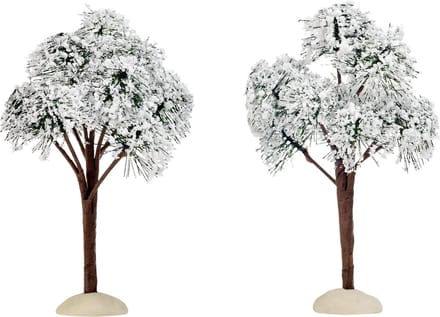 Luville - Mountain pine 2 pieces h12cm - Kersthuisjes & Kerstdorpen
