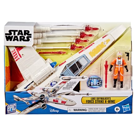 Star Wars Epic World of Action Luke Skywalker's Force Strike X-wing 10 cm