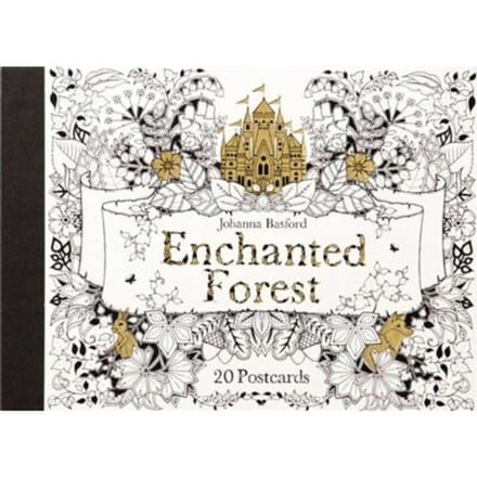 Enchanted Forest: 20 Postcards - Basford, Johanna