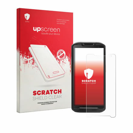 upscreen - Screenprotector voor Point Mobile PM84P - Folie Beschermfolie transparant