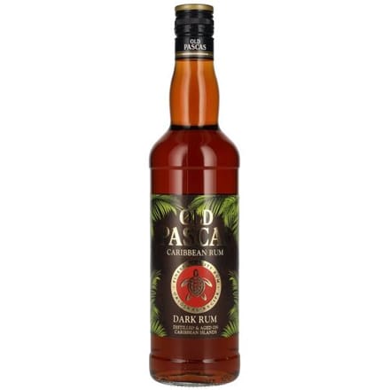 Old Pascas Barbados Dark Rum 37,5% Vol. 0,7l