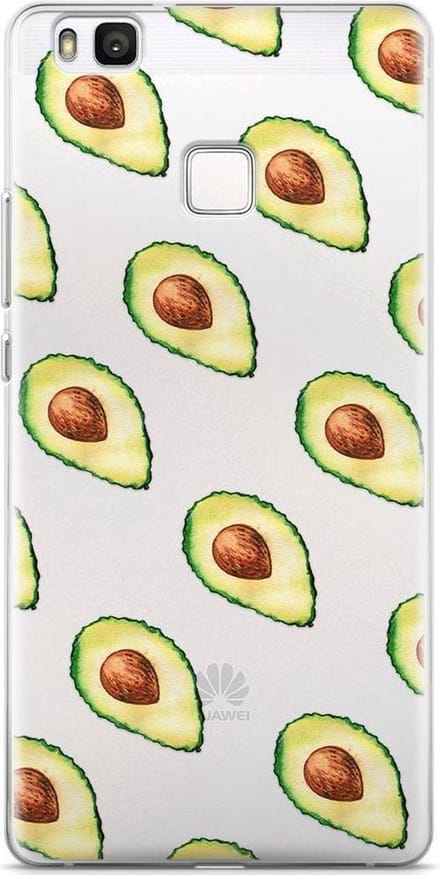 Huawei P9 Lite transparant hoesje - Avocado