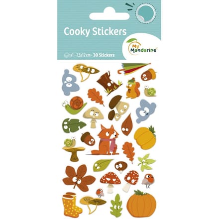 Epoxy stickers - Herfstgefluister