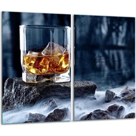 TMK ArtDeko - Snijplank Glas - Inductie Geschikt - 52cm - Antislip