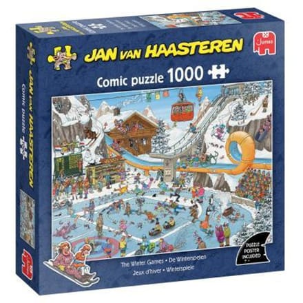 Jumbo Jan van Haasteren De Winterspelen 1000 stukjes Volwassenen puzzels