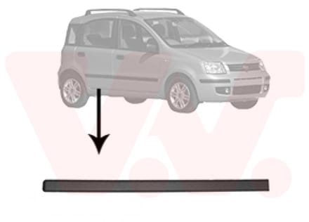 Van Wezel - DEURBEKLEDING VOOR FIAT PANDA 2003-2012 JAD891999VWAN
