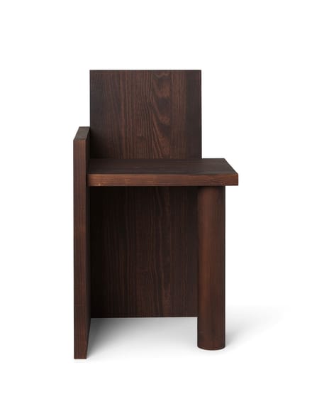 Ferm Living - Bijzettafel / Kruk UTA Piece - bruin