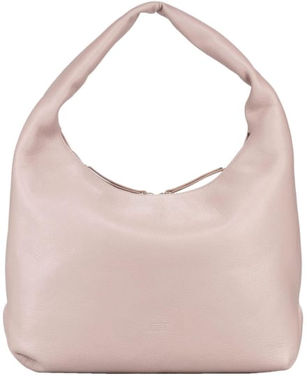 JOST Leren schoudertas Vika Hobo Bag Rose roze