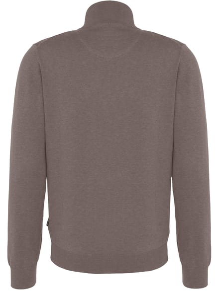 Fynch-Hatton Vest Cardigan Zip Uni Earth / male